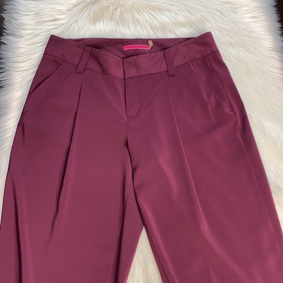 Alice + Olivia Plum Arthur Pant - Picture 4 of 10